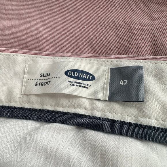 Old Navy Mens size 42 Formal Shorts Slim Red 504136 - Picture 9 of 11